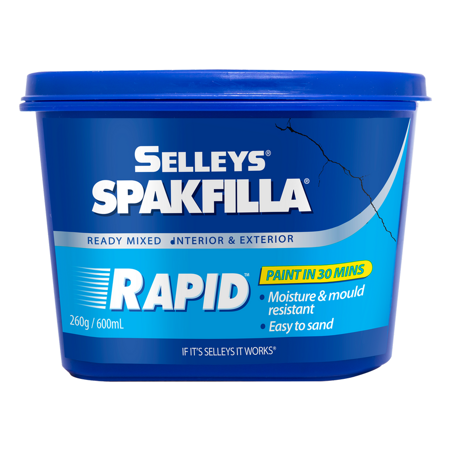 Selleys Spakfilla Rapid 260g Gap Filler - Lightweight - Fast Drying - Paintable - SuperSaverAU - view 1