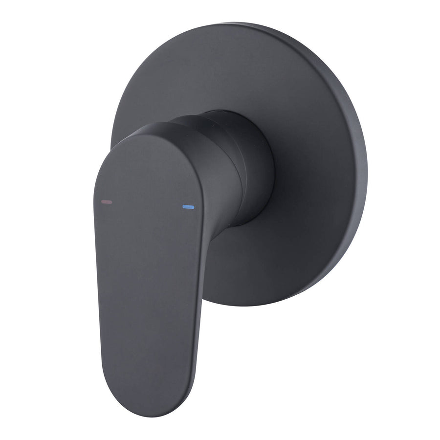 Mondella Cadenza 40mm Matte Black Shower Mixer, Brass