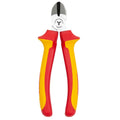 Trojan 160mm Vde Side Cutting Plier - Chrome Vanadium Steel - Red Yellow - SuperSaverAU - view 2