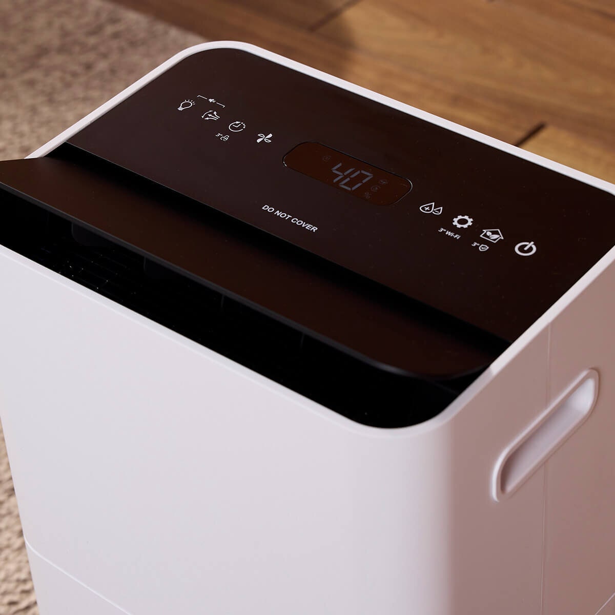 Ausclimate Medium 20L Smart Dehumidifier - White, Rotary Compressor, Weekly Scheduler - ACD220