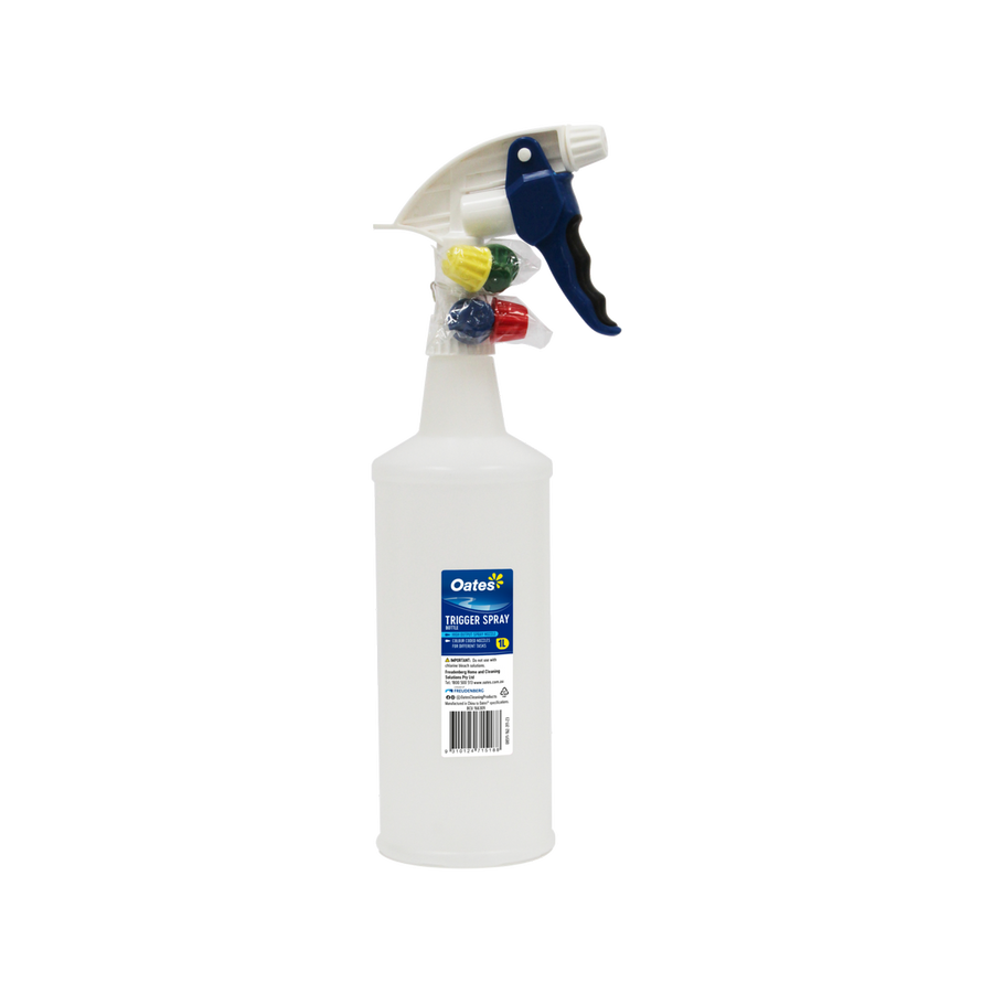 Oates 1L Spray Trigger Bottle - Heavy-Duty Design - High Output Nozzle - SuperSaverAU - view 1