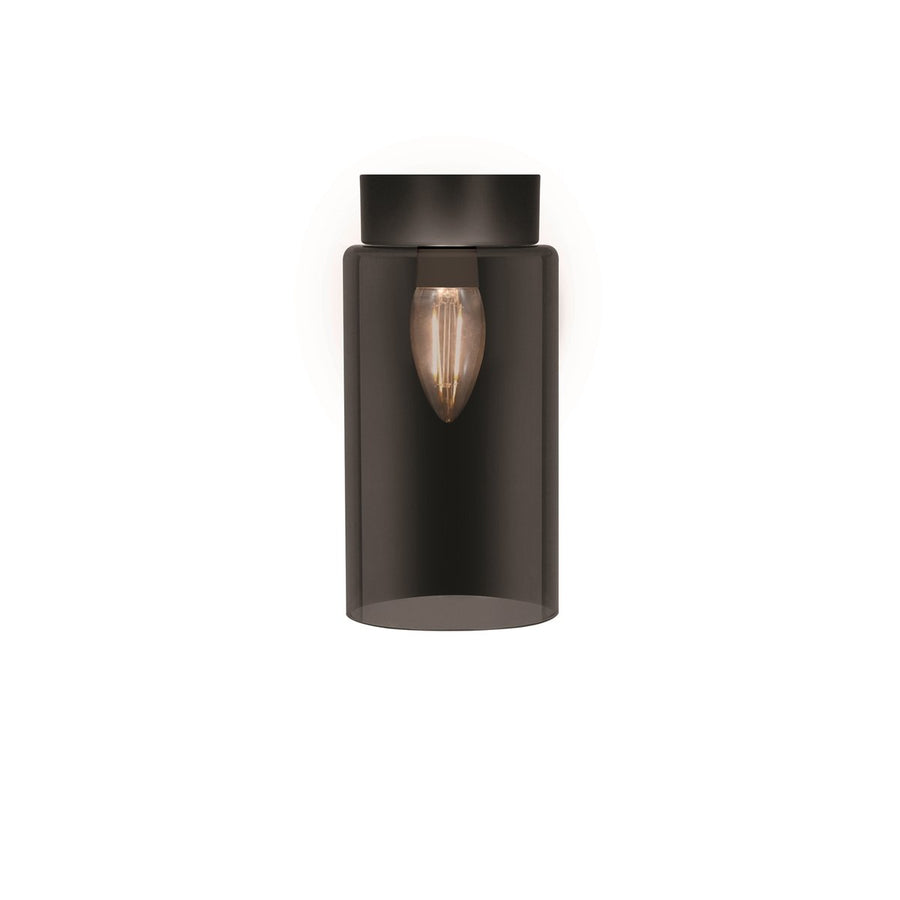 Mirabella Batten Fix - 115mm - Matt Black - Modern Design - SuperSaverAU - view 1