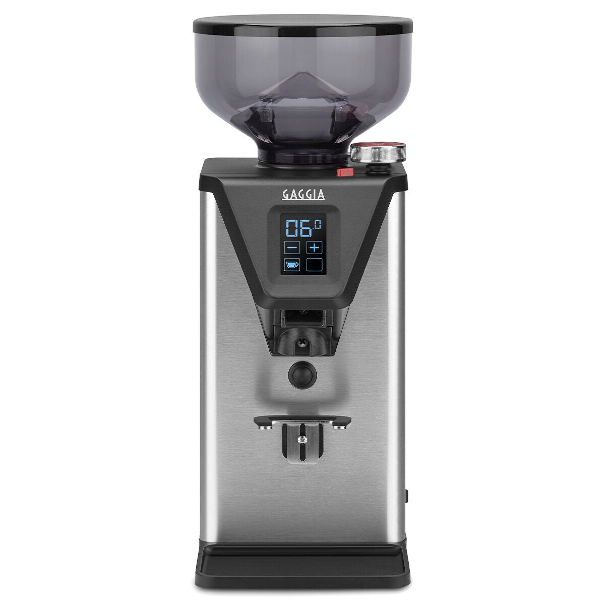 Gaggia Premium MDF 55 coffee grinder - stainless steel - 55mm flat burrs - touchscreen - GRG2301
