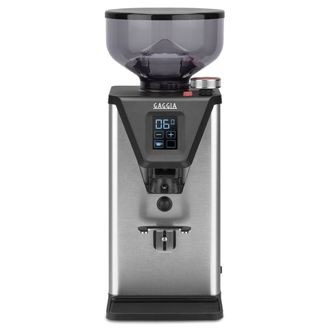 Gaggia Premium MDF 55 coffee grinder - stainless steel - 55mm flat burrs - touchscreen - GRG2301