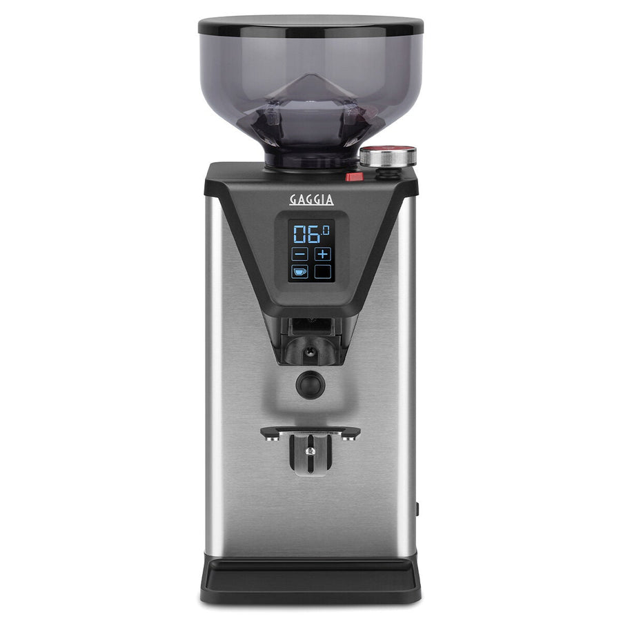Gaggia Premium MDF 55 coffee grinder - stainless steel - 55mm flat burrs - touchscreen - GRG2301