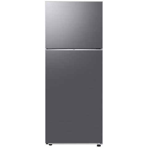 Samsung 415L Top Mount Frost Free Fridge - Refined Inox, 4 Star Energy, SmartThings WiFi - SRT5200S