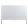 Ostro Furniture Sophia King Bed Frame - White Rubberwood Timber and MDF, 1 Year Warranty - 20003060