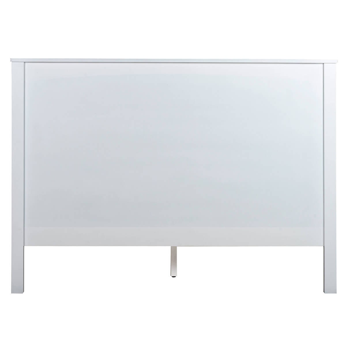 Ostro Furniture Sophia King Bed Frame - White Rubberwood Timber and MDF, 1 Year Warranty - 20003060