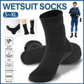 3mm Neoprene Wetsuit Socks - Black, Size L (AU 10-11, Foot 24-24.5cm) - view 2