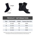 3mm Neoprene Wetsuit Socks - Black, Size XL (AU 12-13, Foot 25-25.5cm) - view 5