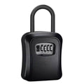 4 Digit Combination Hook Lock Heavy Duty for Lockers, Bags and Gym Gear - Black