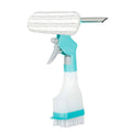 4-In-1 Window Cleaning Tool with Spray Bottle and Microfibre Head - view 2