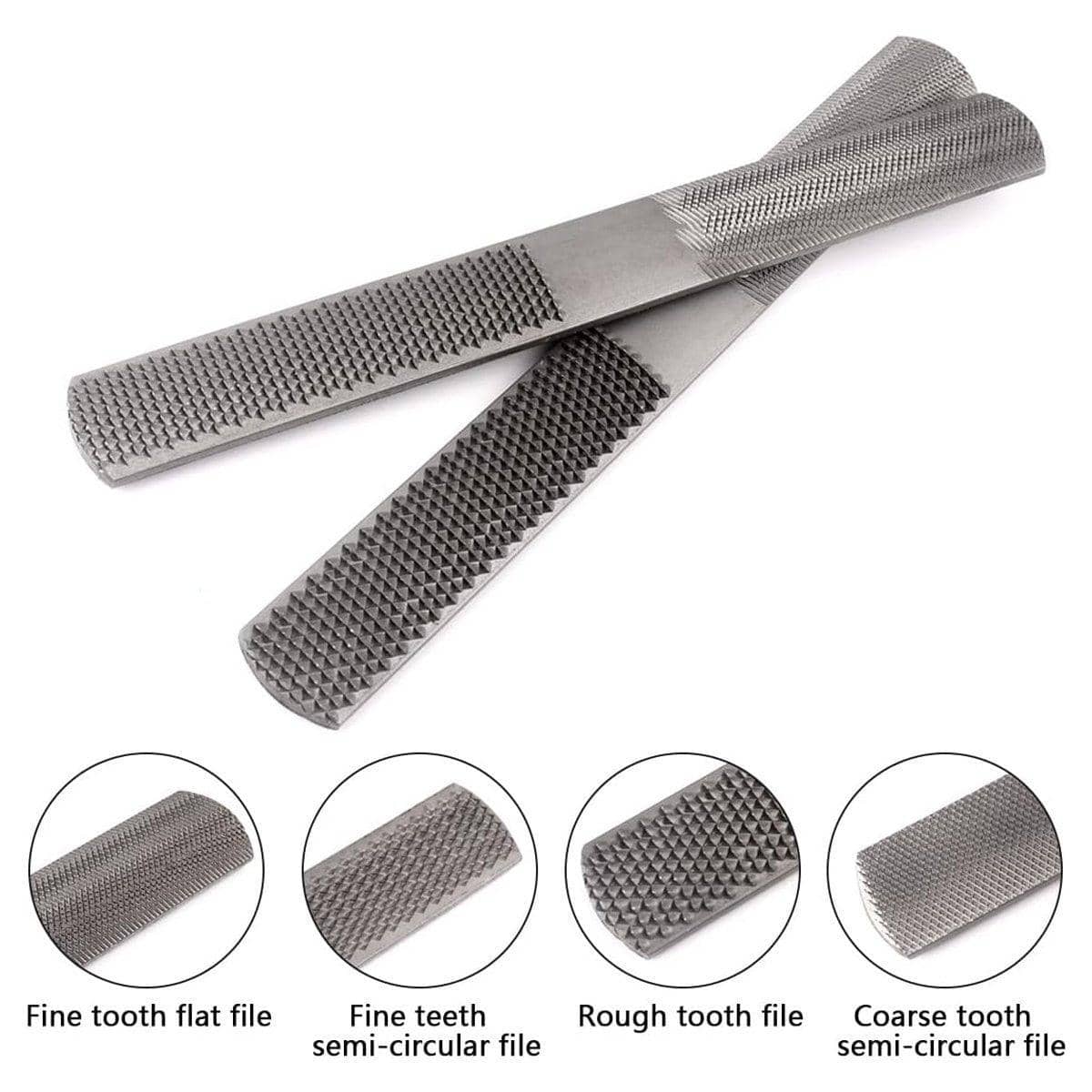 4-In-1 Woodworking Rasp File, Multi-Purpose DIY Hand Tool - view 4