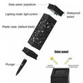 4 Pack Solar Garden Path Lights, LED Outdoor Stake Lamps - White - view 5