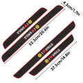 4 Piece Car Door Sill Protector Strips, Anti-Collision Scratch Guards - view 3