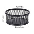 4 Piece Mesh Paper Clip Holder Set - Silver - view 4