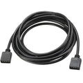 4-Pin RGB LED Strip Extension Cable for 10 mm Light Strips - 2 m, Black