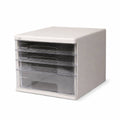 4 Tier Desktop File Storage Cabinet, A4 and Letter - No Lock