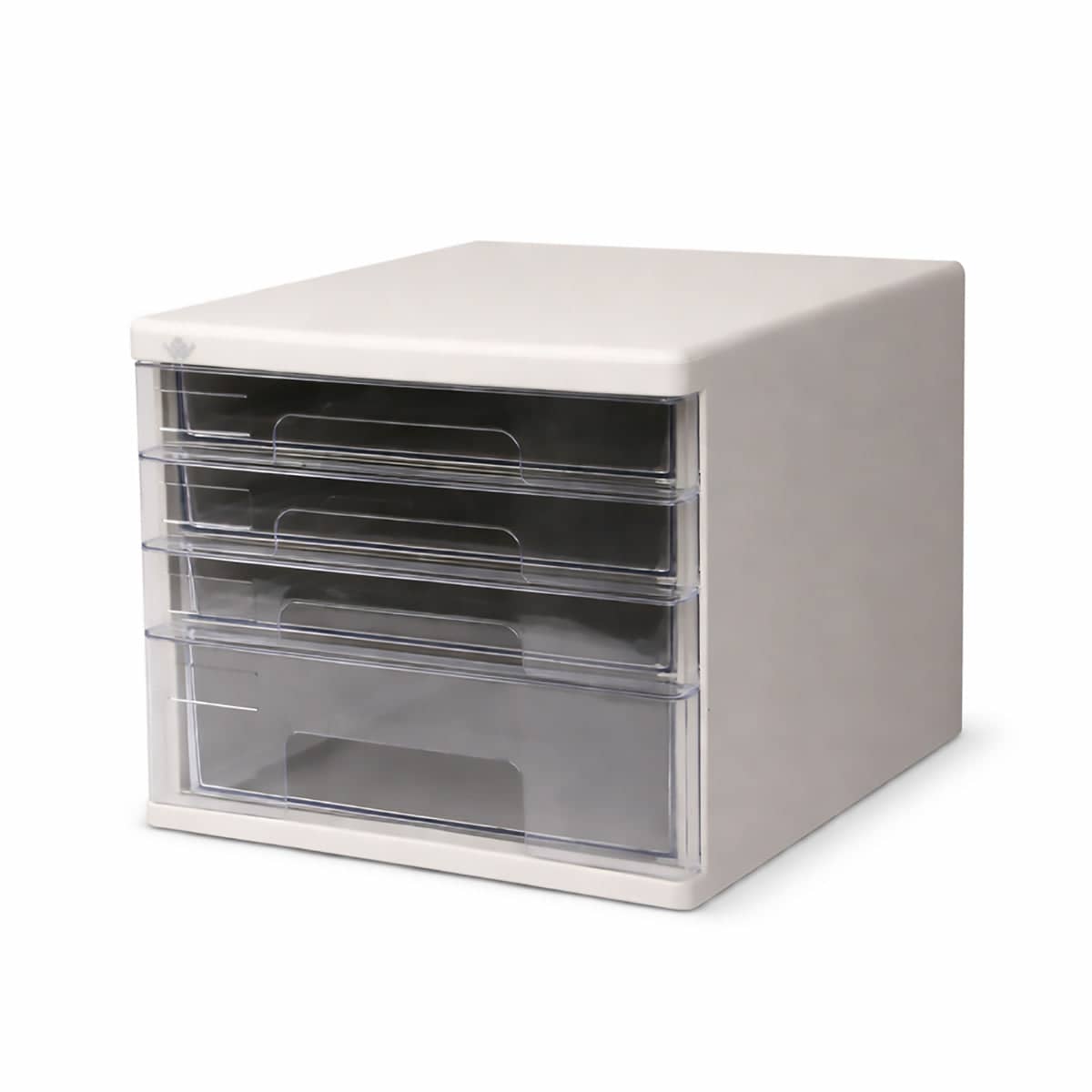 4 Tier Desktop File Storage Cabinet, A4 and Letter - No Lock