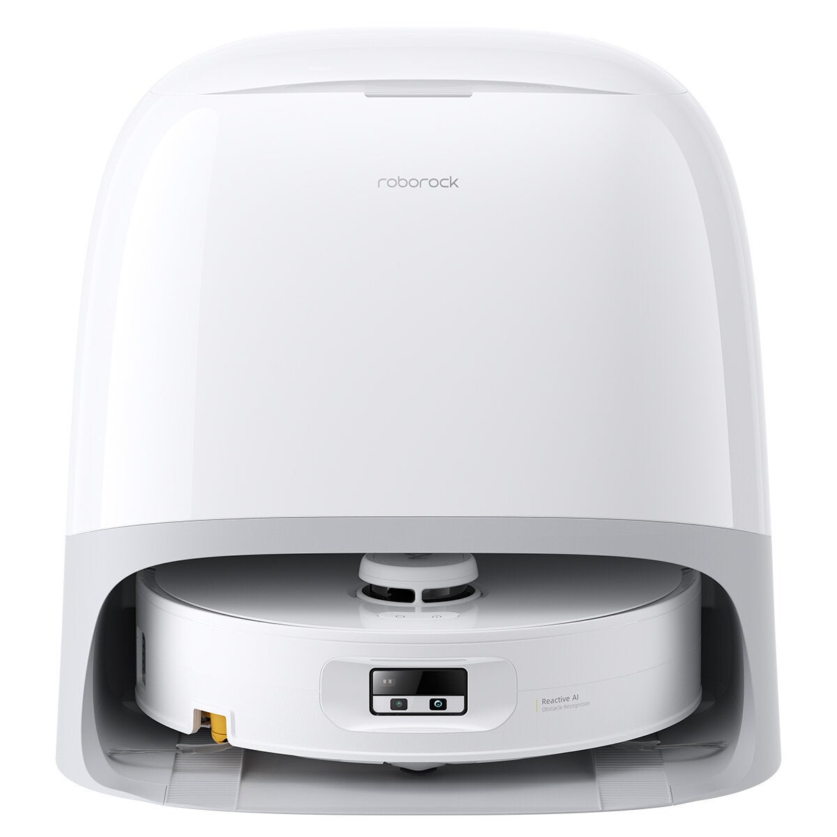 Roborock Qrevo Curv2 Flow 20000Pa Robotic Vacuum Cleaner Self Cleaning Mop PR-QC2F02-03-WHT