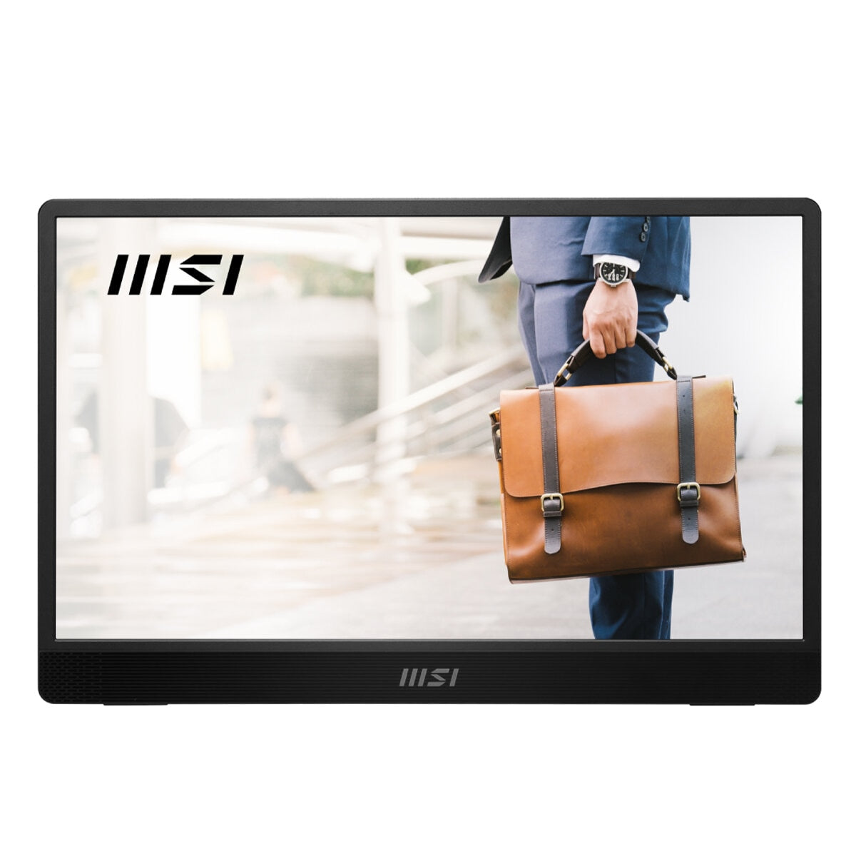 MSI 15.6 Inch FHD Portable Monitor - IPS, USB Type-C, Kickstand, Lightweight - SuperSaverAU - view 2