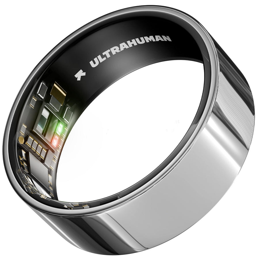 Ultrahuman Ring Air Space Silver Size 8 UHRA-AS-08