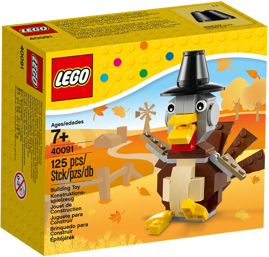 LEGO 40091 Thanksgiving Turkey - Buildable Festive Décor - SuperSaverAU - view 1