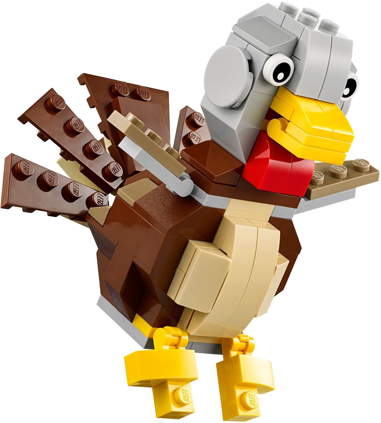 LEGO 40091 Thanksgiving Turkey - Buildable Festive Décor - SuperSaverAU - view 2