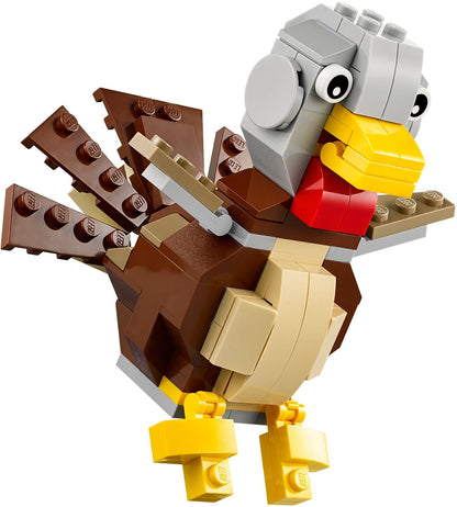LEGO 40091 Thanksgiving Turkey - Buildable Festive Décor