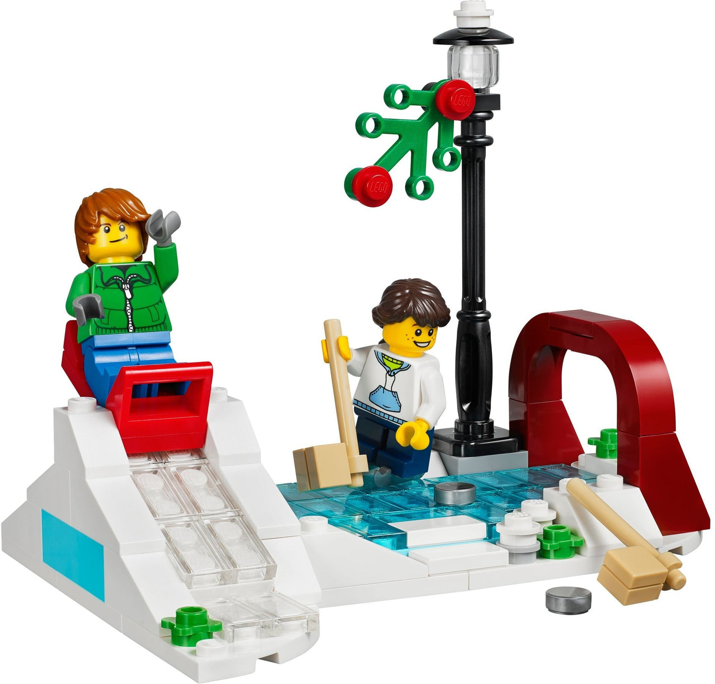LEGO 40107 Winter Skating Scene Holiday Set