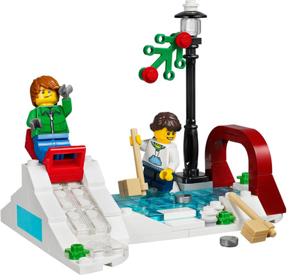 LEGO 40107 Winter Skating Scene Holiday Set