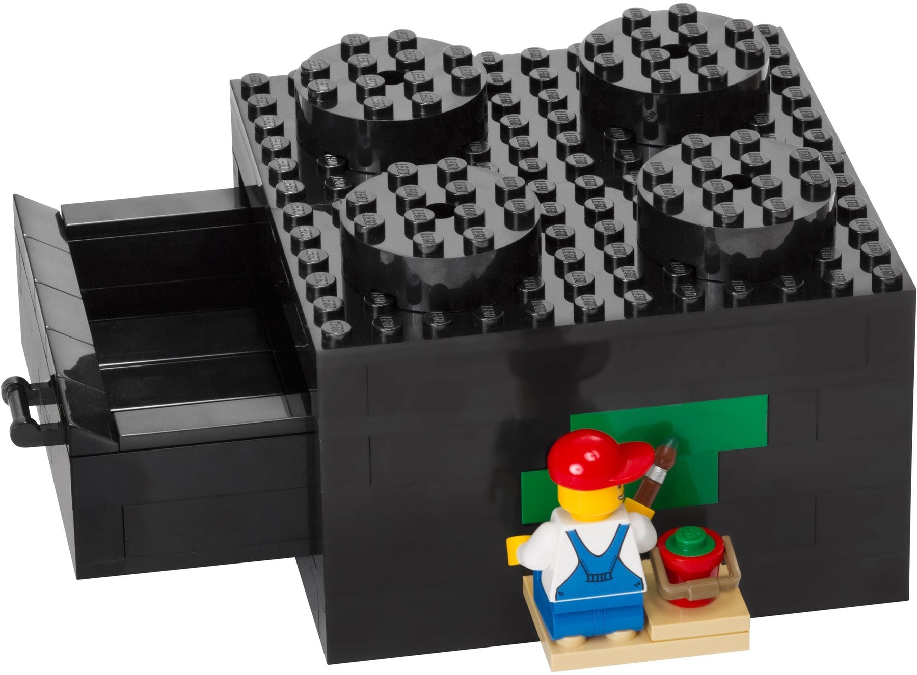 LEGO 40118 Buildable Brick Box 2x2 Storage w/ Minifigure - SuperSaverAU - view 1