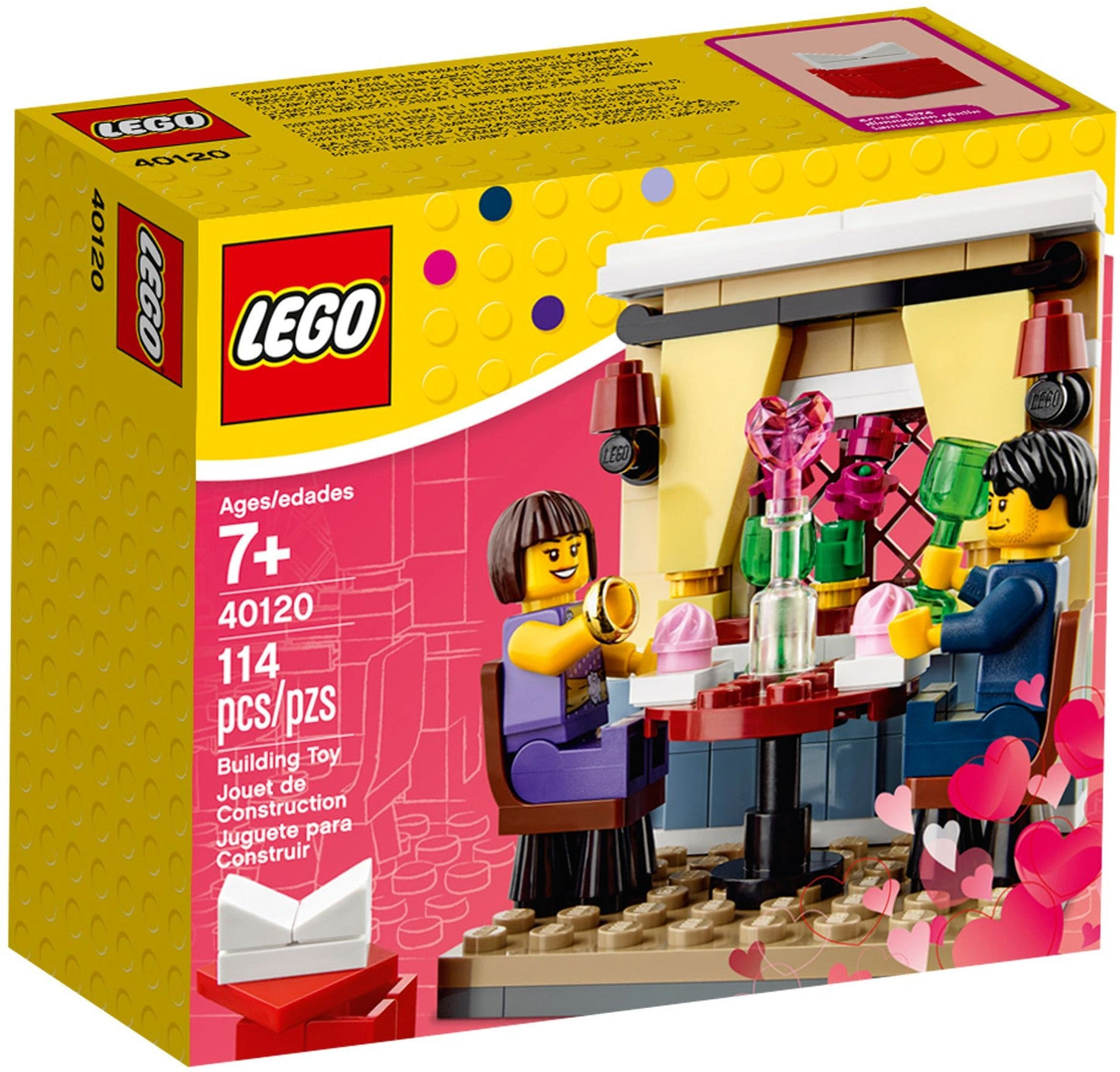 LEGO 40120 Valentine's Day Dinner Set with Minifigures
