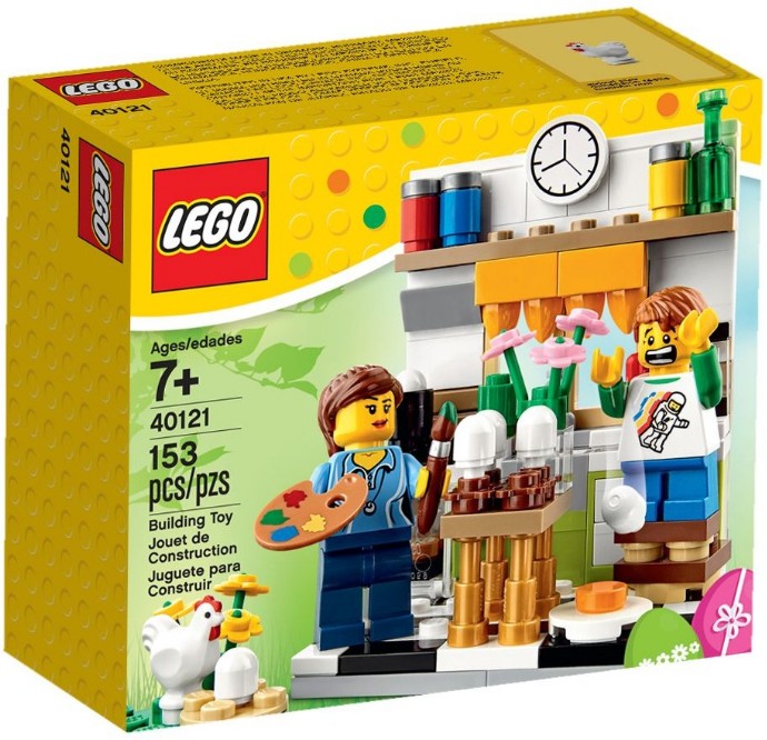 LEGO 40121 Easter Egg Painting Kit - SuperSaverAU - view 1