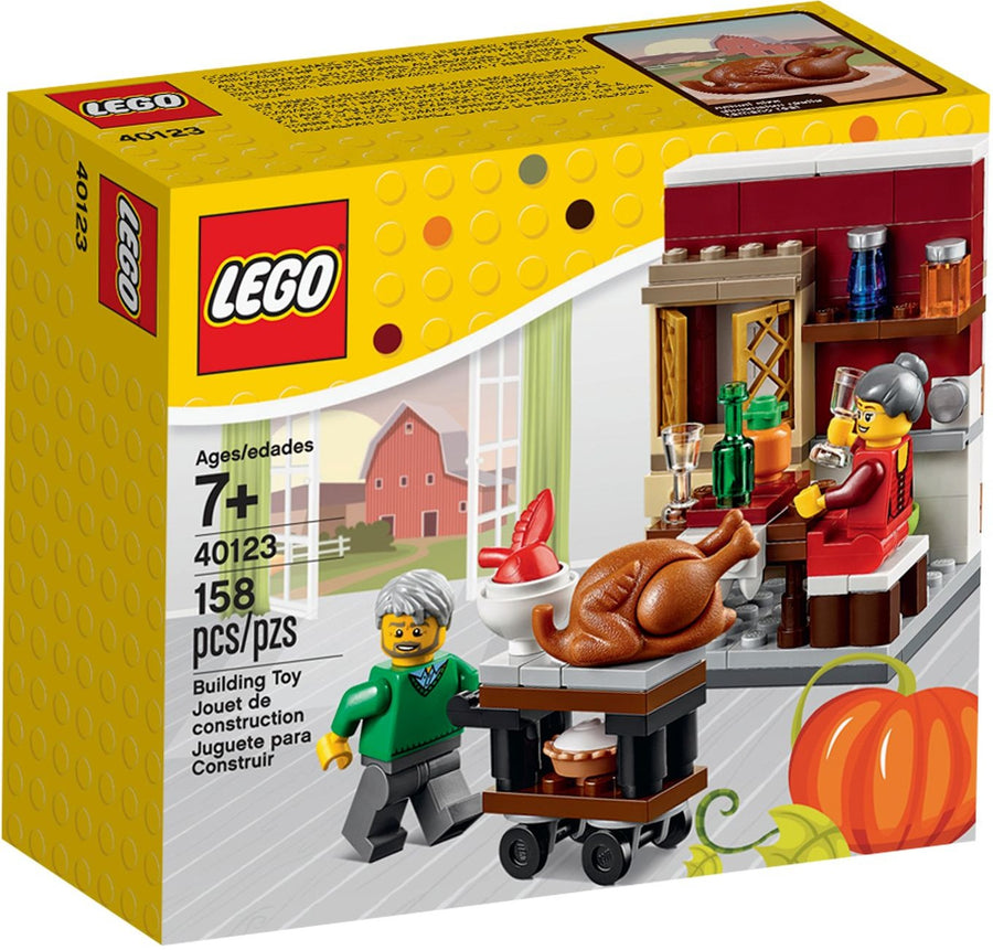 LEGO 40123 Thanksgiving Feast Minifigures Set - SuperSaverAU - view 1