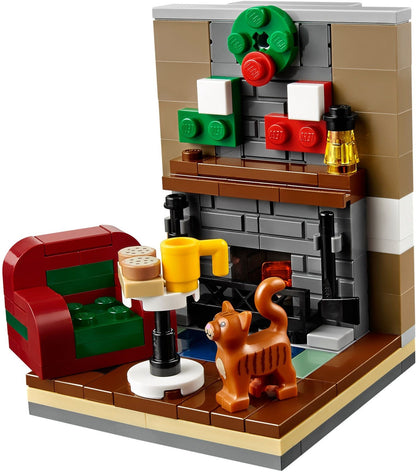 LEGO 40125 Santa's Visit Christmas Living Room Set