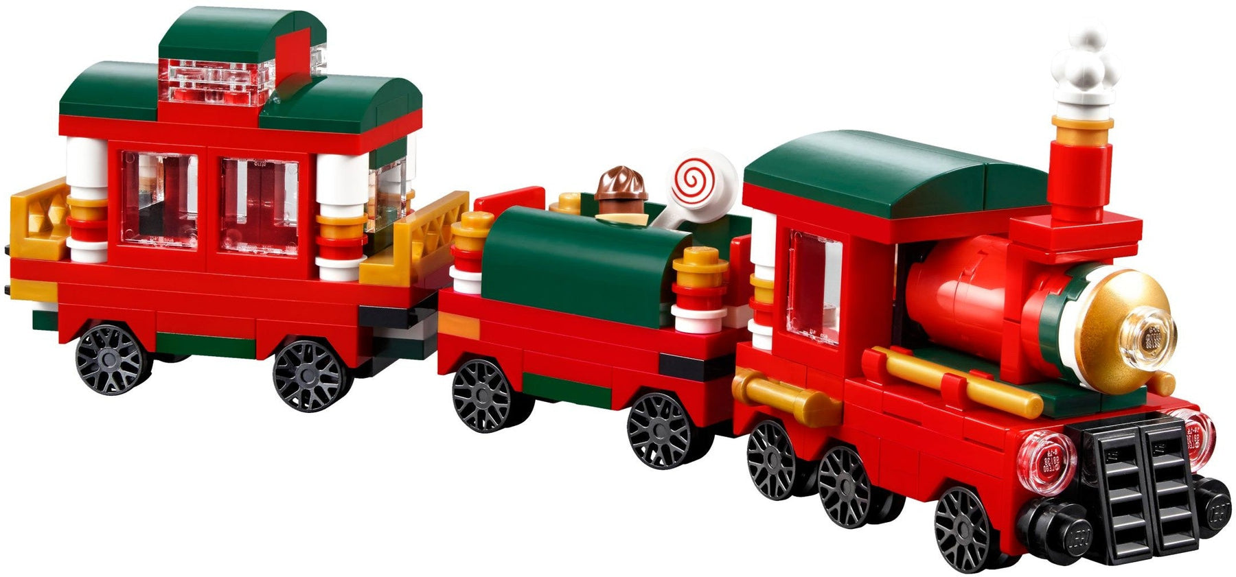 LEGO 40138 Christmas Train Set - SuperSaverAU - view 4