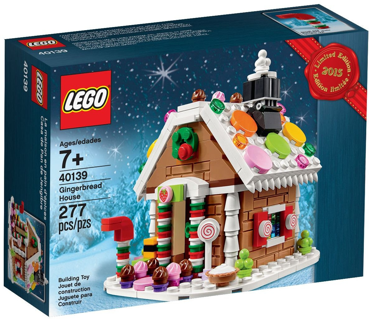 LEGO 40139 Gingerbread House Building Kit