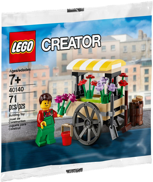 LEGO 40140 Flower Cart with Minifigure