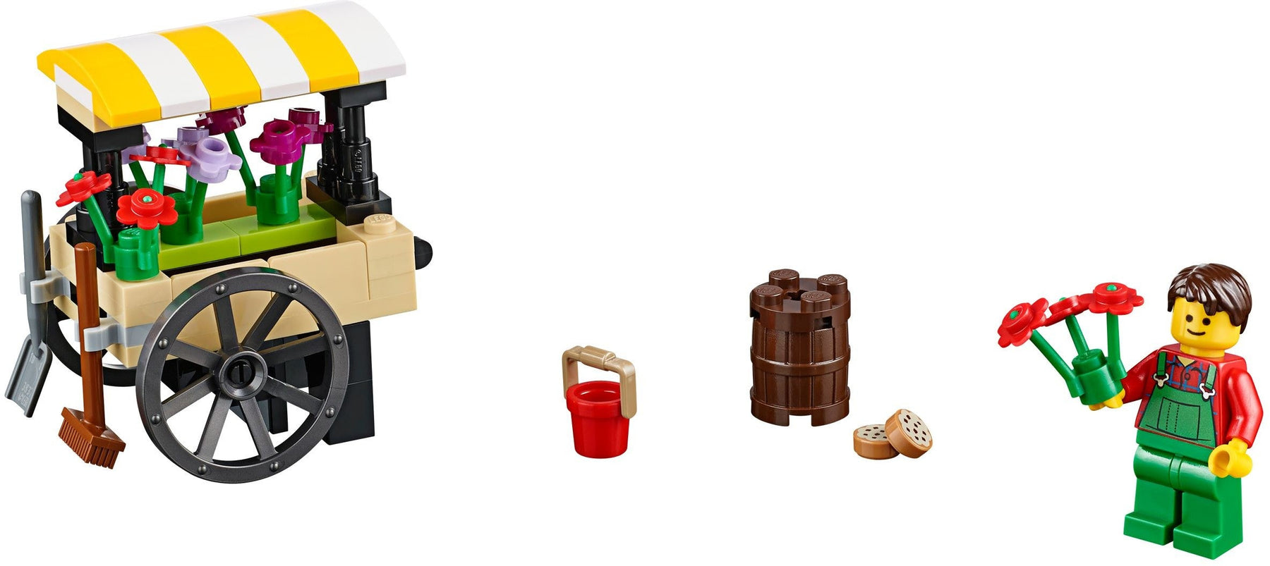 LEGO 40140 Flower Cart with Minifigure - SuperSaverAU - view 4
