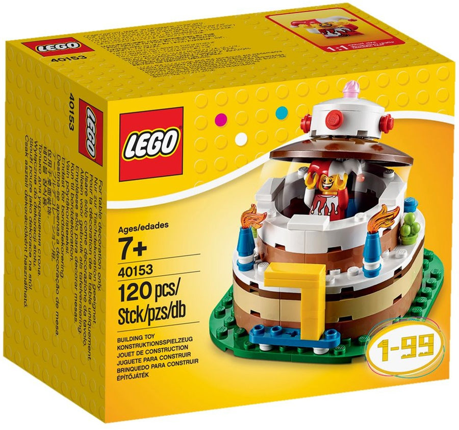 LEGO 40153 Pop-Up Birthday Table Decoration with Jester - SuperSaverAU - view 1