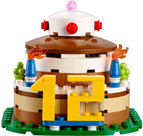 LEGO 40153 Pop-Up Birthday Table Decoration with Jester - SuperSaverAU - view 2