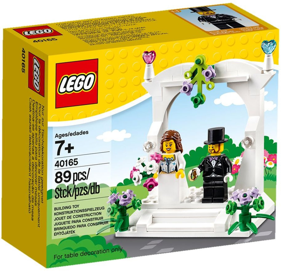 LEGO 40165 Wedding Favor Set - Bride & Groom Minifigures - SuperSaverAU - view 1