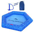 Tommy Bahama Inflatable Water Hammock 2.44M for 4 Adults, Palm Indigo - SuperSaverAU - view 4