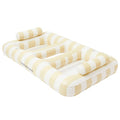 Coconut Grove Luxe Twin Hammock Float Mango, 2200mm, PVC, 160kg Capacity, Cup Holders - SuperSaverAU - view 3