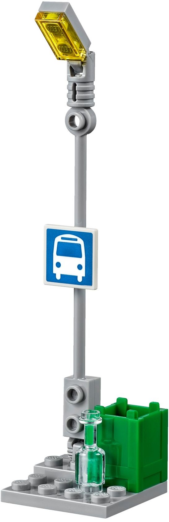 LEGO 40170 City Accessory Set: Streetlights, Fountain & More