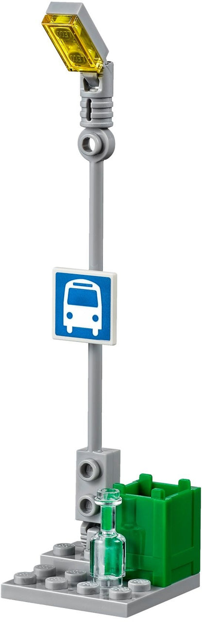 LEGO 40170 City Accessory Set: Streetlights, Fountain & More