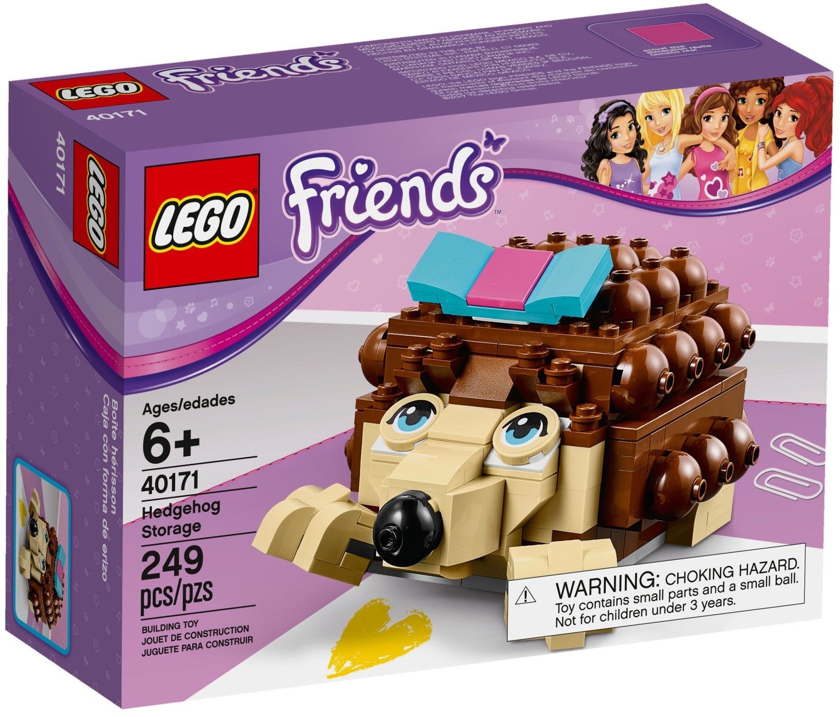 LEGO 40171 Hedgehog Storage Box | Buildable Animal Container - SuperSaverAU - view 1