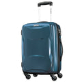 Samsonite Spinner Luggage Blue/Teal, 100% Polycarbonate, TSA Locks, 1.5" Expansion - SuperSaverAU - view 1