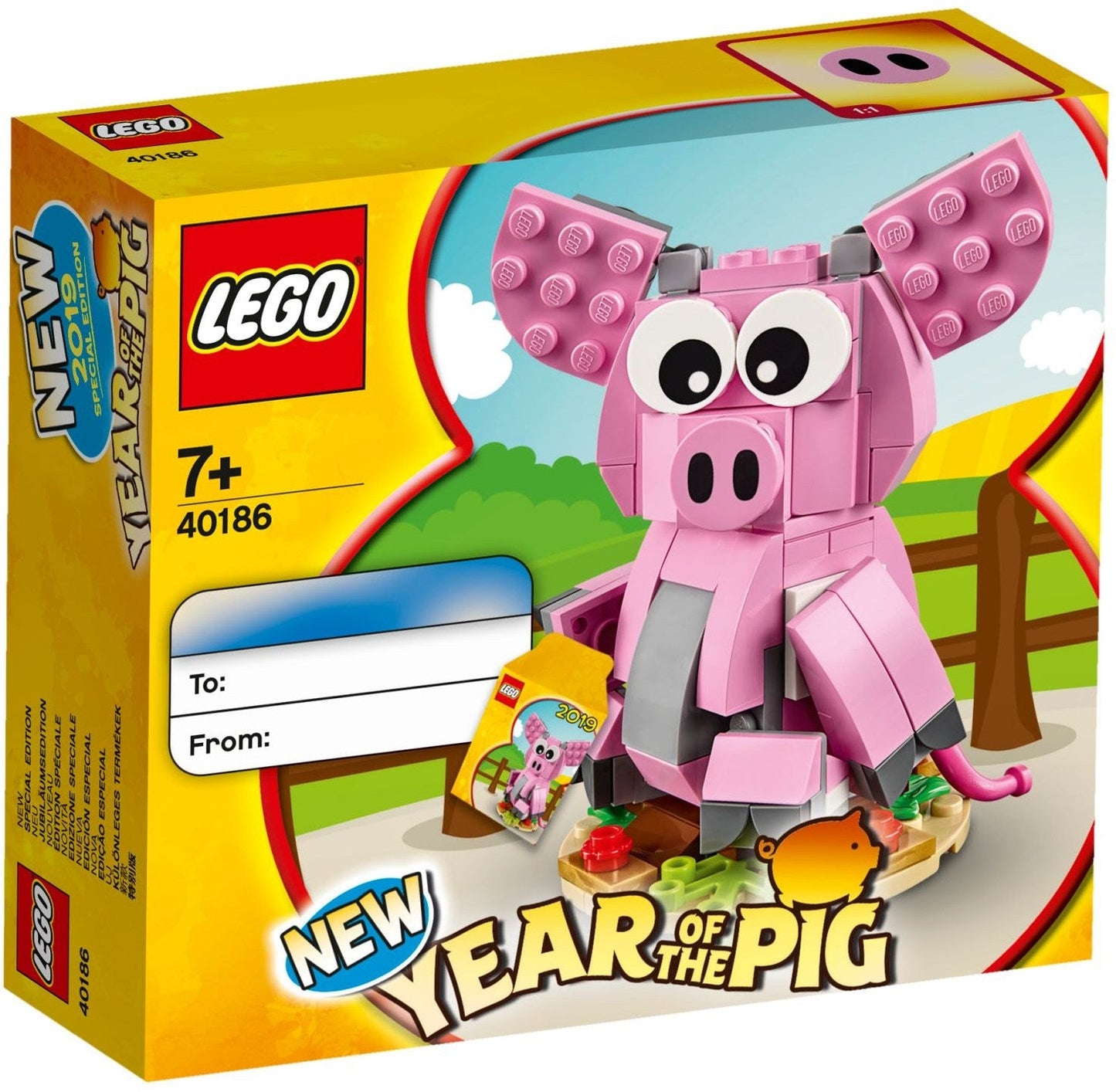 LEGO 40186 Seasonal Year of the Pig- Auzzi Store